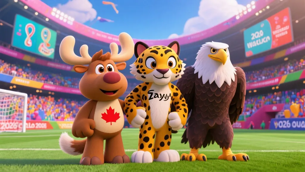 揭秘2026世界杯吉祥物：Maple、Zayu与Clutch背后的文化密码与狂欢寓意